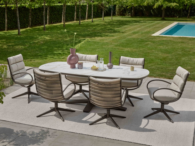 Apple Bee Camp Bay Dining Stuhl Bronze