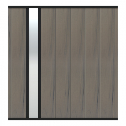 Flex Fence Creativ-Grundelement Lightbrown 180x188 cm