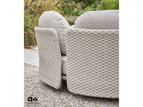 Apple Bee Chill Out Loungeset, Alu taupe