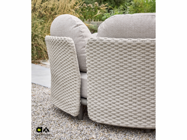 Apple Bee Chill Out Loungeset, Alu taupe