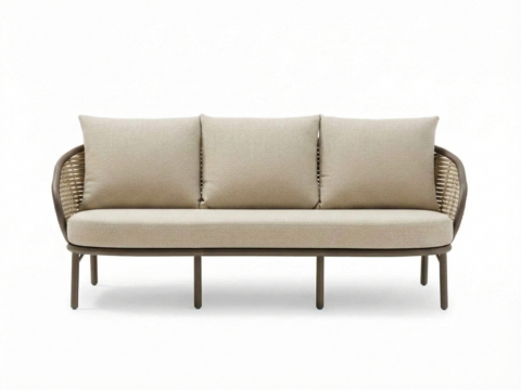 Apple Bee Pine Key 3-Sitzer Sofa bronze 191cm