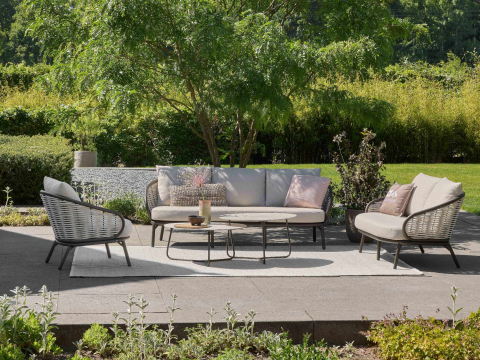 Apple Bee Pine Key 3-Sitzer Sofa bronze 191cm