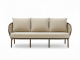 Apple Bee Pine Key 3-Sitzer Sofa bronze 191cm