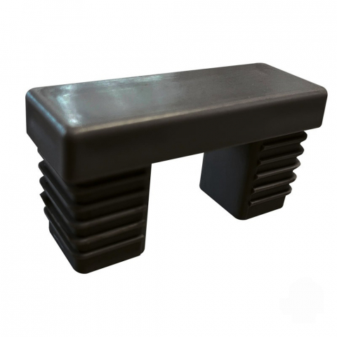 Elephant Pfostenkappe anthrazit f&uuml;r Wandanschlussleiste 68x25 mm