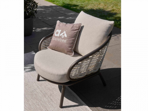 Apple Bee Pine Key Loungesessel bronze