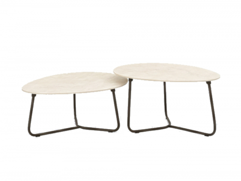 Apple Bee Pine Key Loungetisch Set bronze