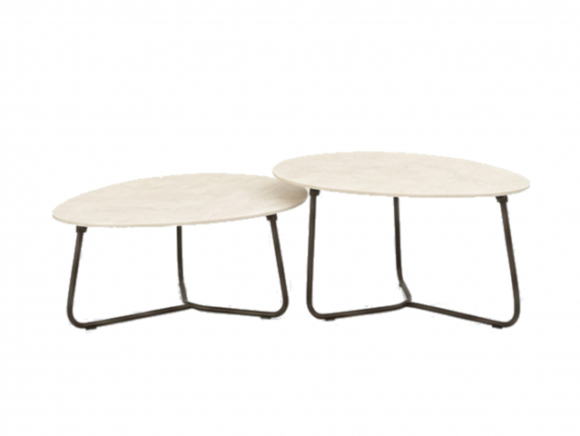 Apple Bee Pine Key Loungetisch Set bronze