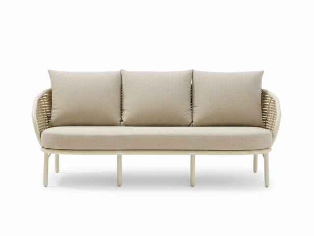Apple Bee Pine Key 3-Sitzer Sofa oyster 191cm