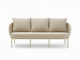 Apple Bee Pine Key 3-Sitzer Sofa oyster 191cm
