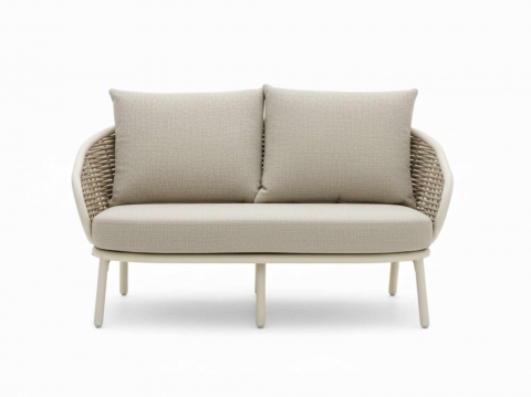 Apple Bee Pine Key 2-Sitzer Sofa oyster 134cm