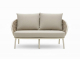 Apple Bee Pine Key 2-Sitzer Sofa oyster 134cm