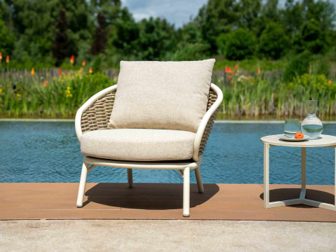 Apple Bee Pine Key Loungesessel oyster