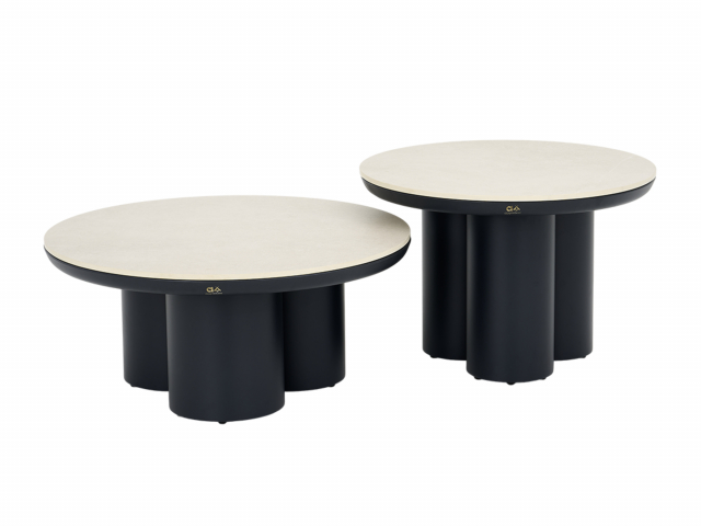 Apple Bee Tonga Loungetisch Set schwarz