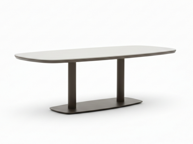 Apple Bee Melville Dining Tisch 280x110x77 HPMS stone bronze