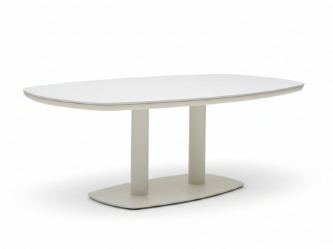 Apple Bee Melville Dining Tisch 220x110x77cm HPMS stone oyster