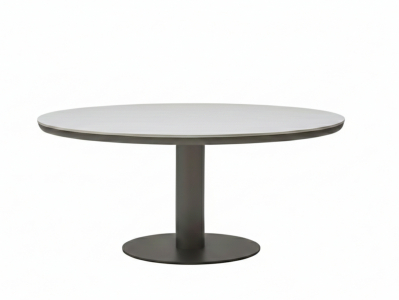 Apple Bee Melville Dining Tisch LOW 160cm rund HPMS stone taupe