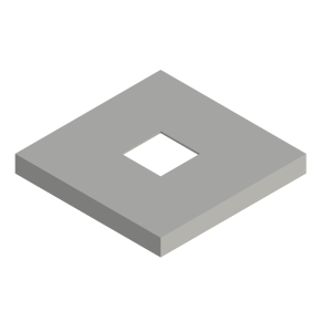 Osmo Pfosten-Tr&auml;gerabdeckung Typ B - C zum aufd&uuml;beln