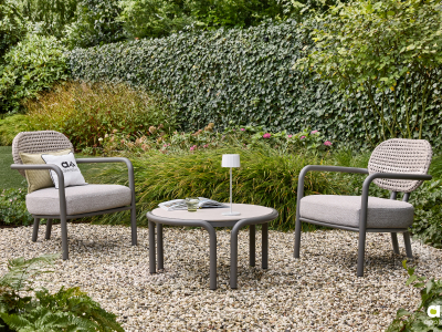 Apple Bee Lugano Lounge-Set Taupe