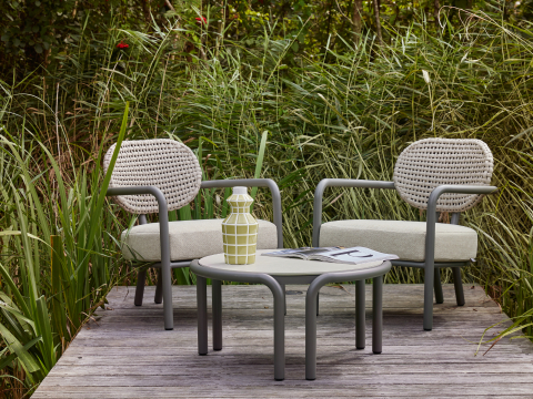 Apple Bee Lugano Lounge-Set Taupe