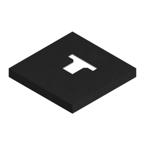 Osmo Pfosten-Tr&auml;gerabdeckung Typ D zum aufd&uuml;beln Anthrazit