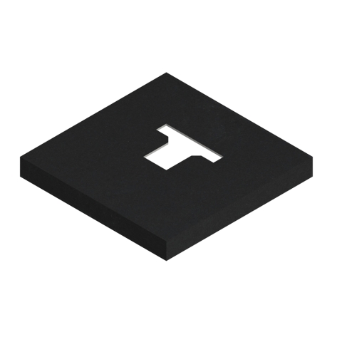 Osmo Pfosten-Tr&auml;gerabdeckung Typ D zum aufd&uuml;beln Anthrazit