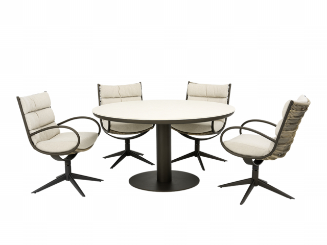 Apple Bee Camp Bay-Melville Dining Set bronze