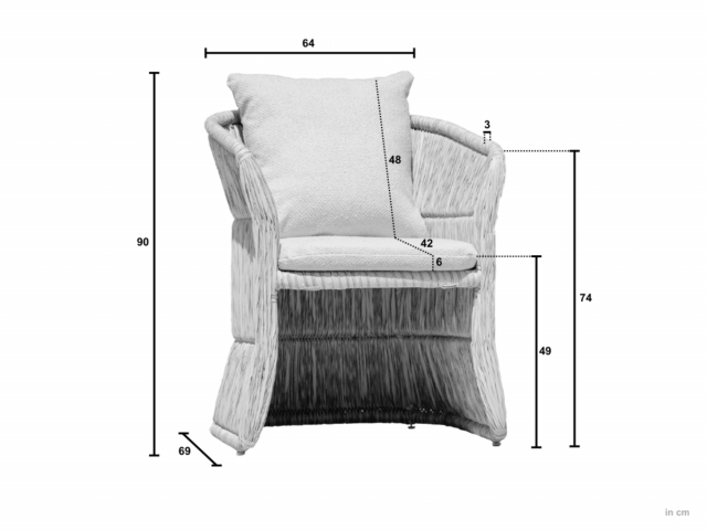 Apple Bee Gili-Jakarta Dining Set