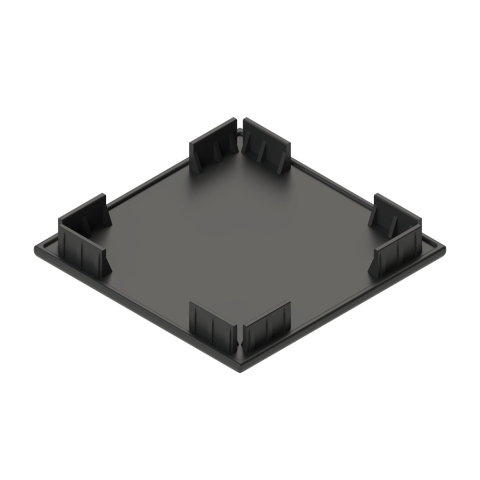 Aufsteckkappe Typ B-C Anthrazit