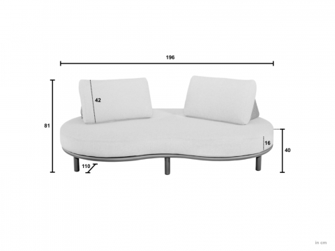 Apple Bee Moon Island Lounge Set 2