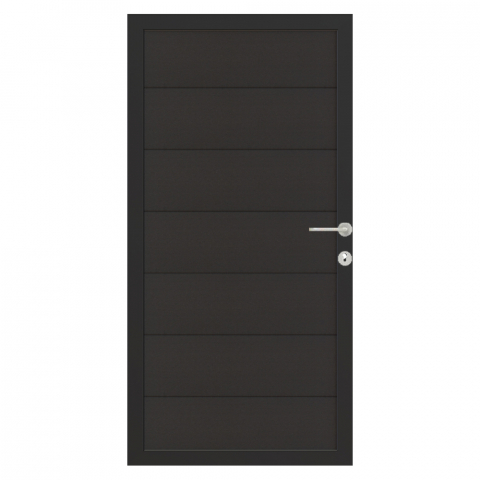 Osmo Multi Fence Elegance B Anthrazit Einzeltor Sonderma&szlig;