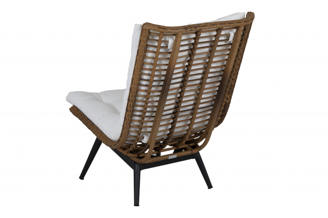 Brafab Covelo Loungesessel ohne Armlehnen mit Kissen