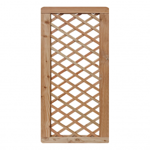 Massivzaun Rankgitter 90x180cm L&auml;rche natur