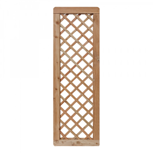 Massivzaun Rankgitter 60x180cm L&auml;rche natur