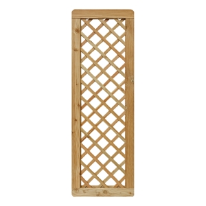 Massivzaun Rankgitter 60x180cm L&auml;rche natur