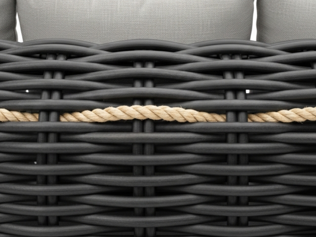 Apple Bee Cocoon-Condor Lounge-Set Black wash ca. 390x366cm