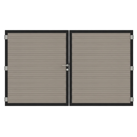 Osmo Multi Fence Cube Co-Extrusion Lightbrown Doppeltor Sonderma�