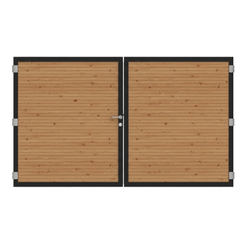 Osmo Alu Fence Juel L�rche Doppeltor Sonderma�