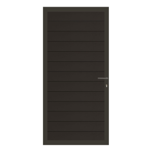 Elephant Zauntor Fusion 200 ALU anthrazit, Rahmen anthrazit 90x189cm, Bausatz inkl. Beschlag