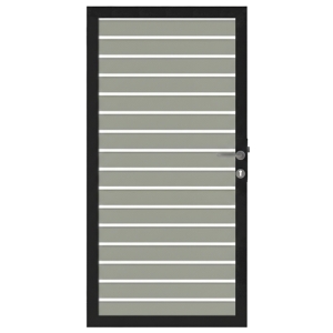 Osmo Alu Fence Rhombus Typ B Grau Einzeltor Sonderma&szlig;