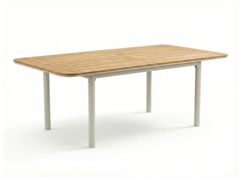 Royal Garden Kemo Ausziehtisch 216-276x111x76cm Teakholz