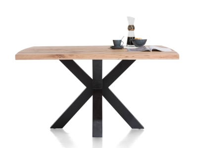 Habufa Maestro Esstisch 210x105cm Holz Wildeiche naturel lackiert