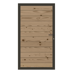 Elephant Mix and Match Zauntor anthrazit 98x175cm, Bausatz Füllung Thermokiefer Elephant Mix and Match Zauntor anthrazit 98x175cm, Bausatz Füllung Thermokiefer