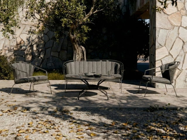 Royal Garden Elegance Loungem&ouml;bel Set Iron Grey