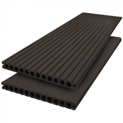 Elephant Duo Wood XWB WPC Terrassendiele Lava 25x250x5000mm