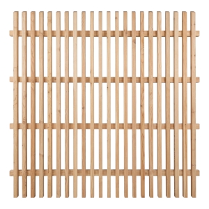 Lattenzaun Norden 180x180cm L&auml;rche natur