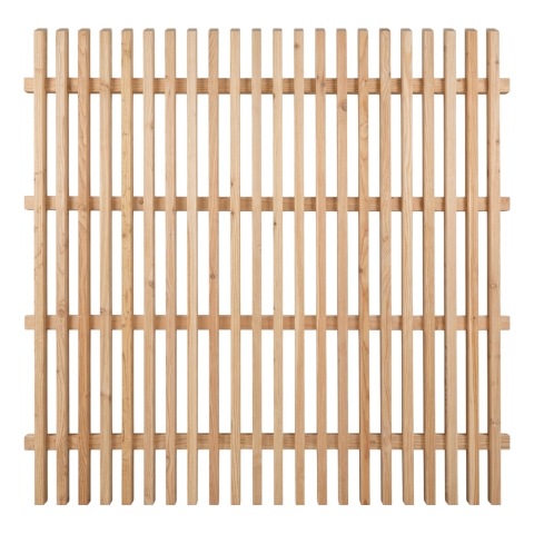 Lattenzaun Norden 180x180cm L&auml;rche natur