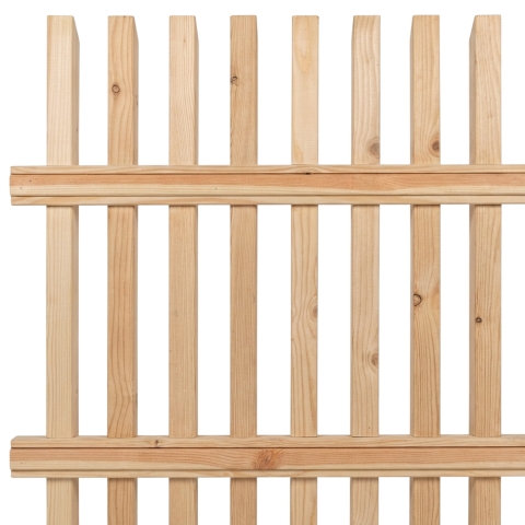 Lattenzaun Norden 180x180cm L&auml;rche natur