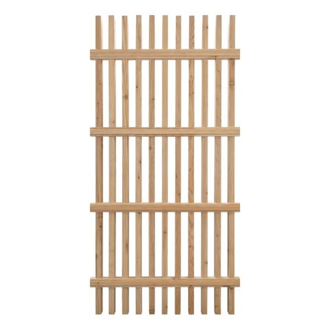 Lattenzaun Norden 90x180cm L&auml;rche natur