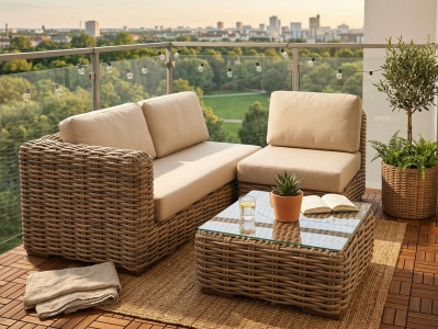 Apple Bee Elements Kubu Lounge-Set klein