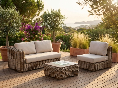 Apple Bee Elements Kubu Lounge-Set klein
